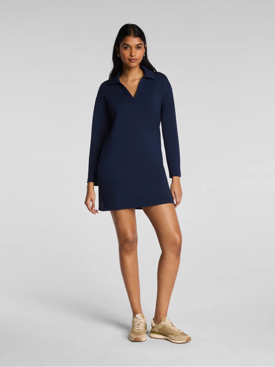 Spanx Polo Long Sleeve Dress